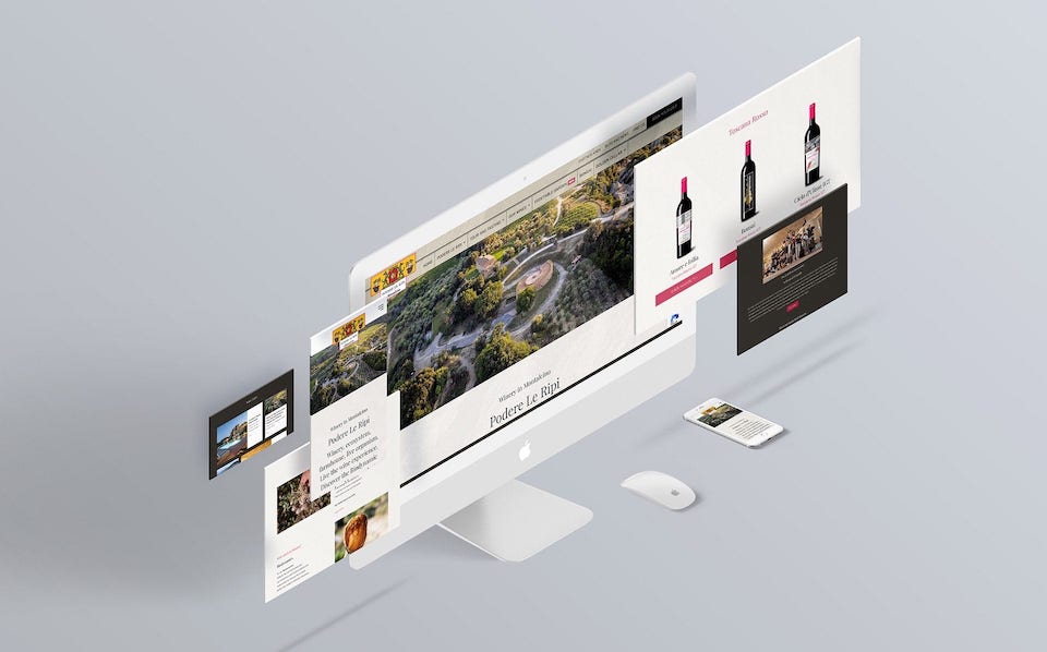 Web marketing settore vini e turismo